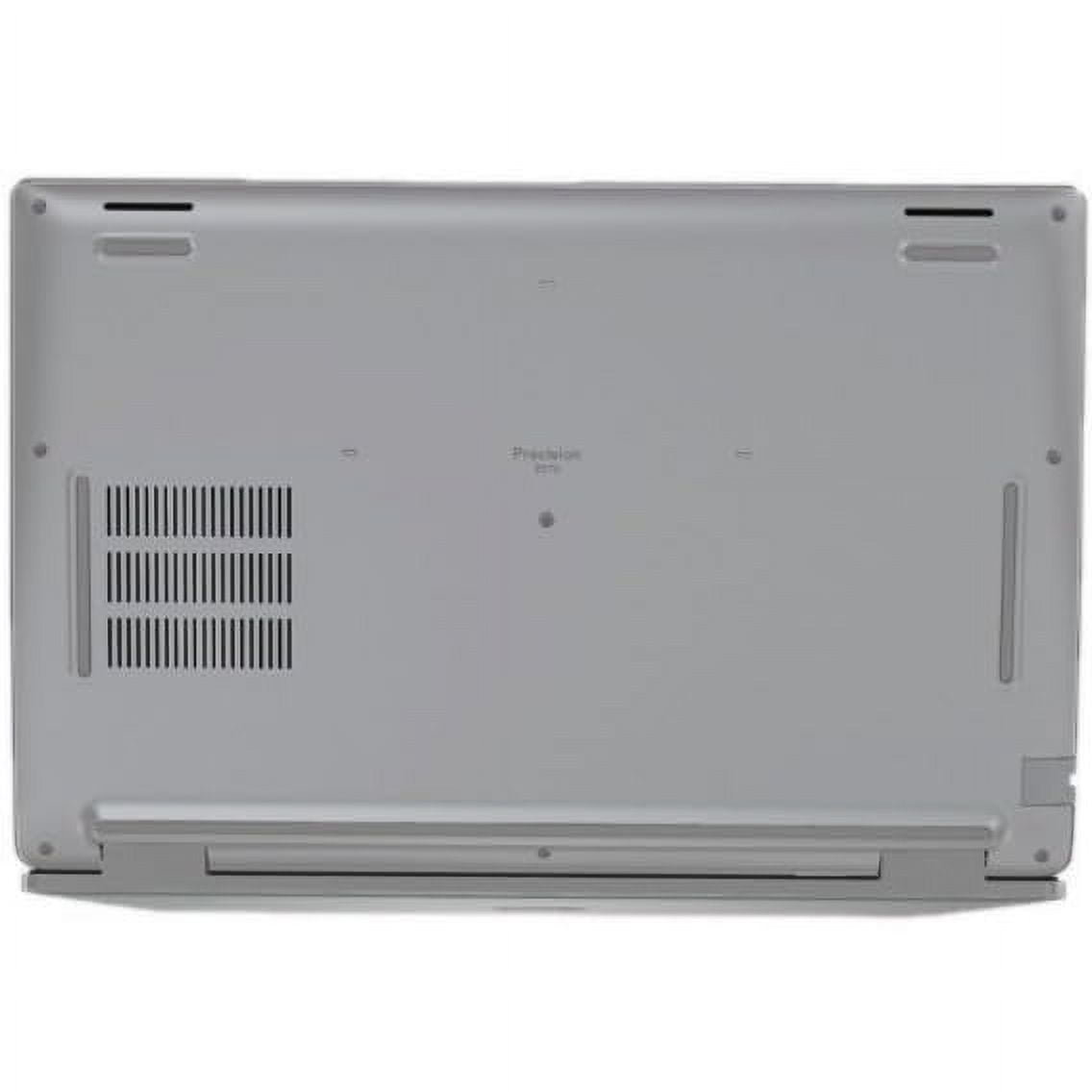 Left. Dell - Dell Precision 3570 Laptop - 15.6"  FHD - i7-1255U - 16GB - 512GB - W11P - Silver.