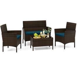 Kadyn - Patio Furniture Sets,Outdoor & Patio Furniture Sets, Suitable for Outdoor Living Spaces - Blue