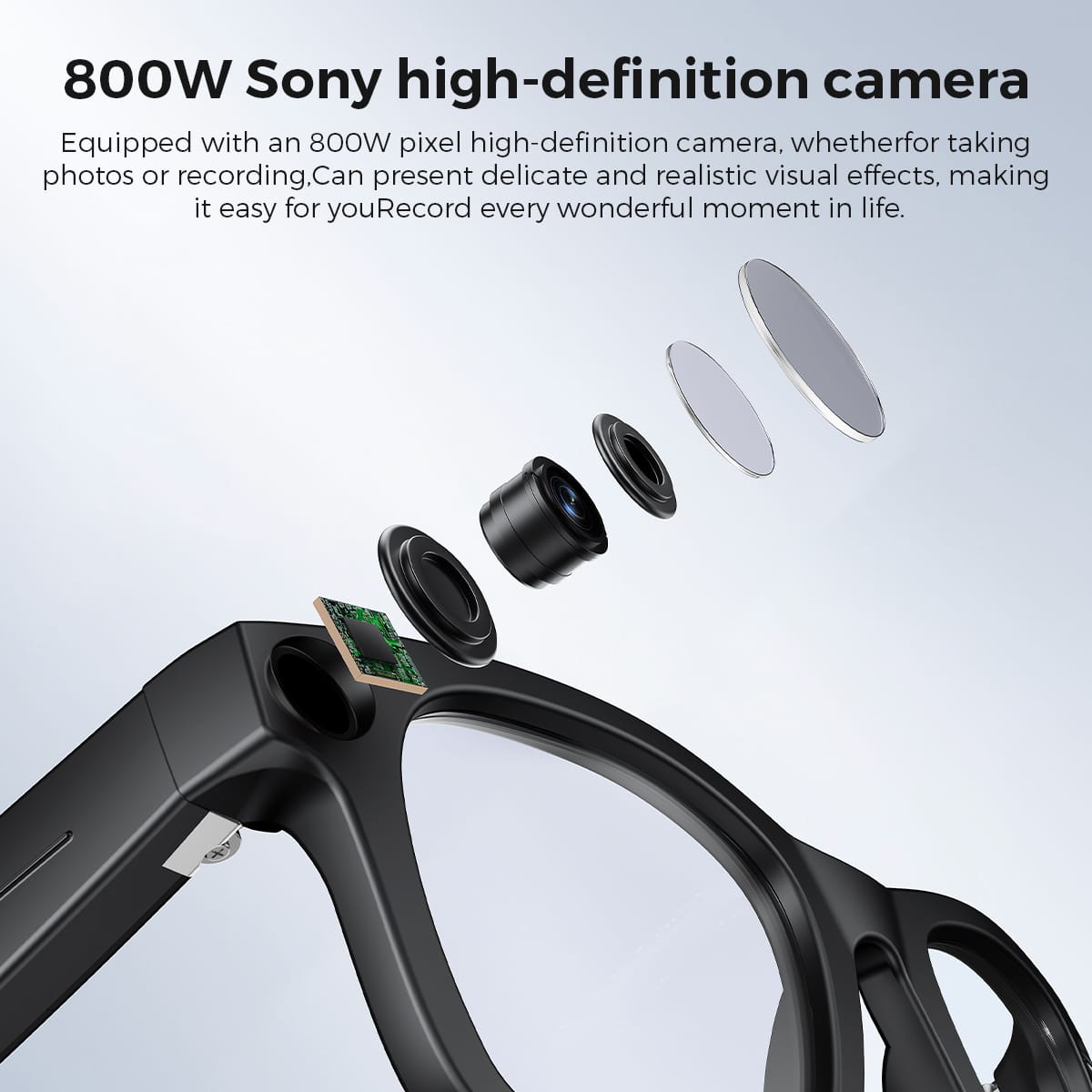 800W Sony high-definition camera
Equipped with an 800W pixel high-definition camera, whether for taking photos or recording. Can present delicate and realistic visual effects, making it easy for you to record every wonderful moment in life.