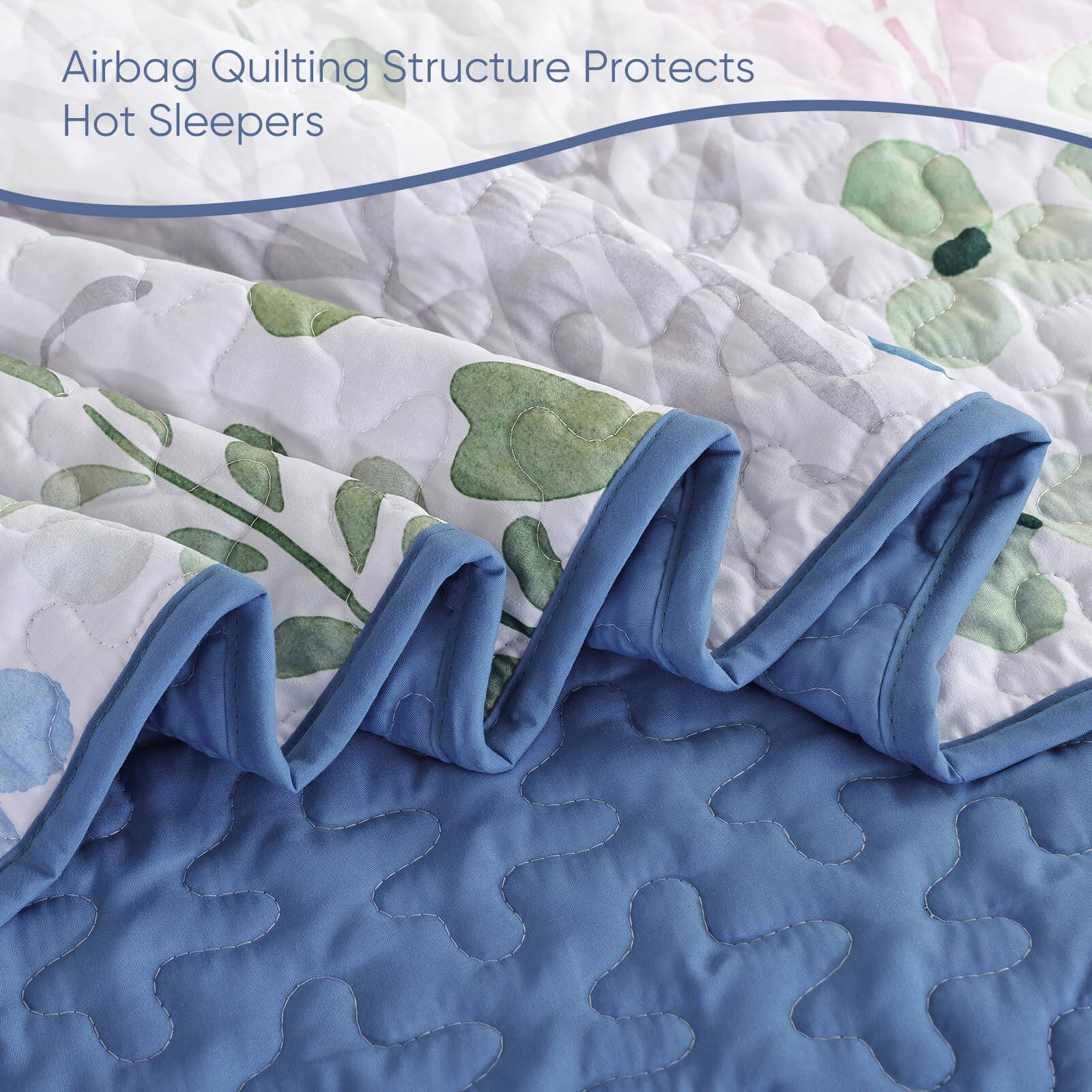 Airbag Quilting Structure Protects Hot Sleepers