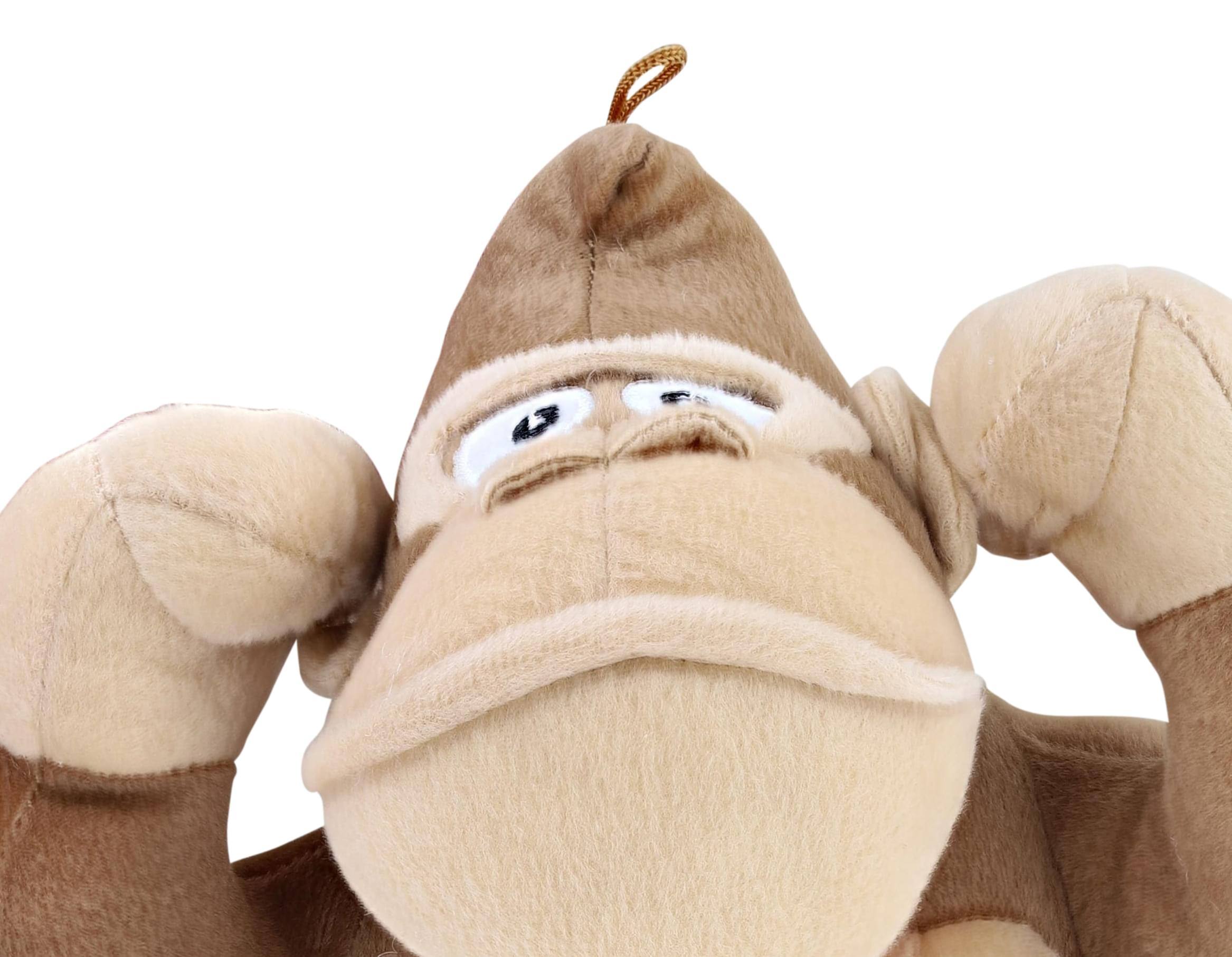 Alt View 10. Johnny's Toys - Nintendo Super Mario 15 Inch Character Plush | Donkey Kong - Brown.