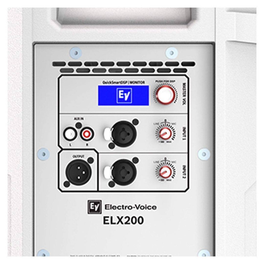 OvickiSmanD5P - MONTOR Ey MASTER VOL AXN I IAN OUTPUT IUT 2 Ey Electro-Voice ELX200