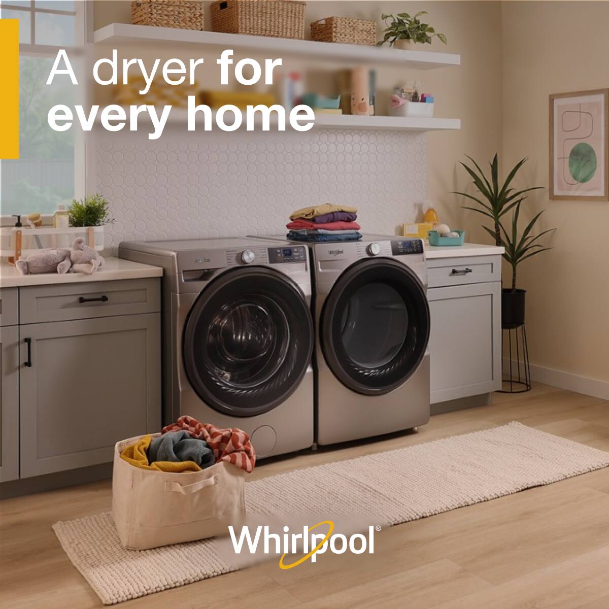 A dryer for every home

Whirlpool