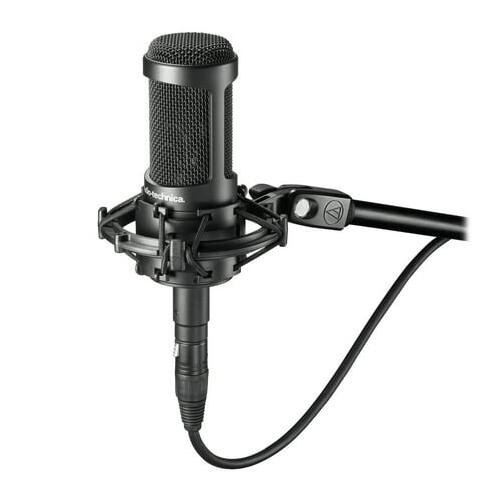 Left. Audio-Technica - Audio-Technica Cardioid Condenser Microphone.