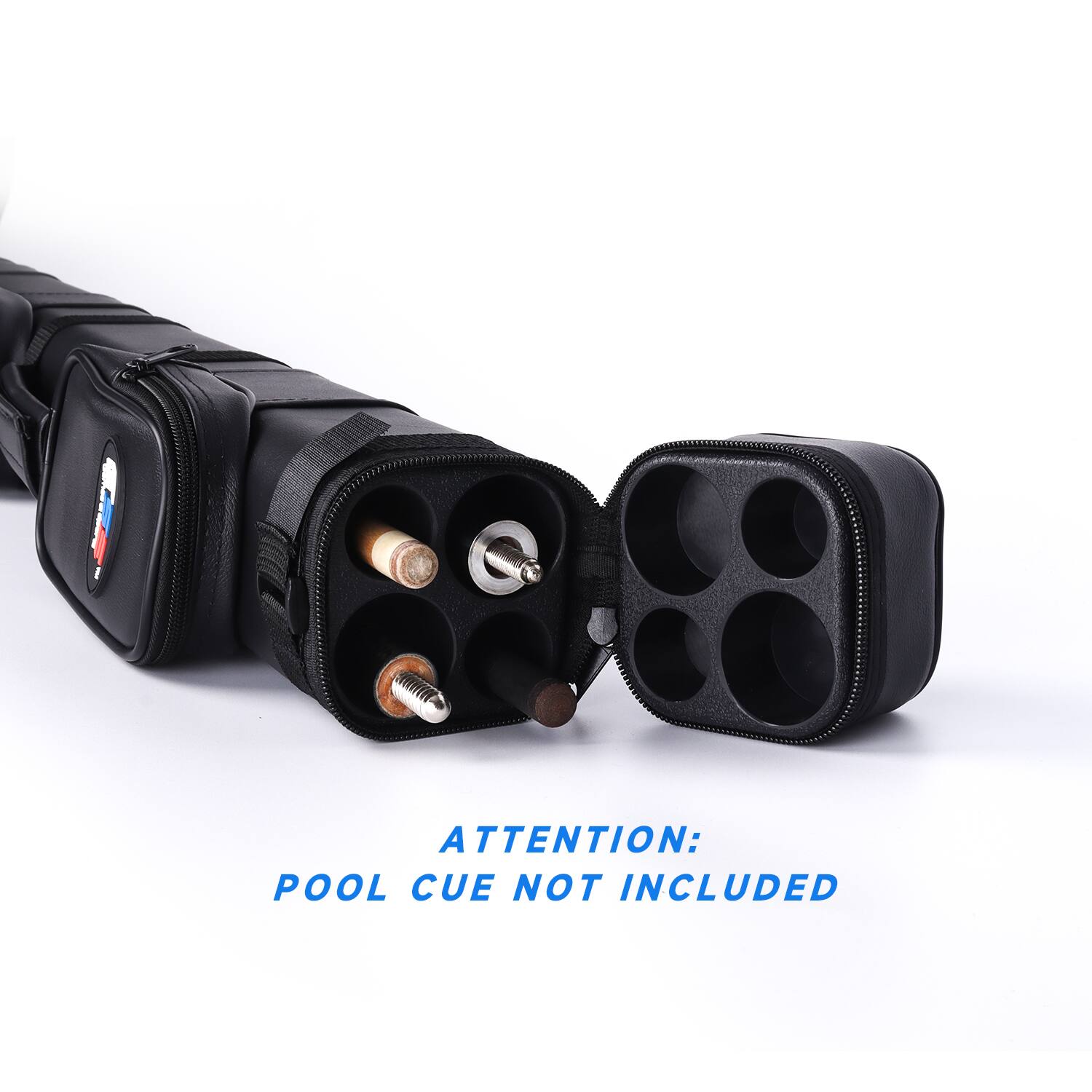 ATTENTION: POOL CUE NOT INCLUDED