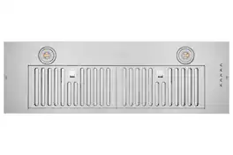 Hauslane - 36 inches - Convertible - Range Hood Insert - Silver