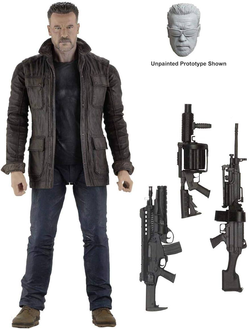 Neca Terminator NECA Terminator Dark Fate T 800 Ultimate Collectible Action Figure ...