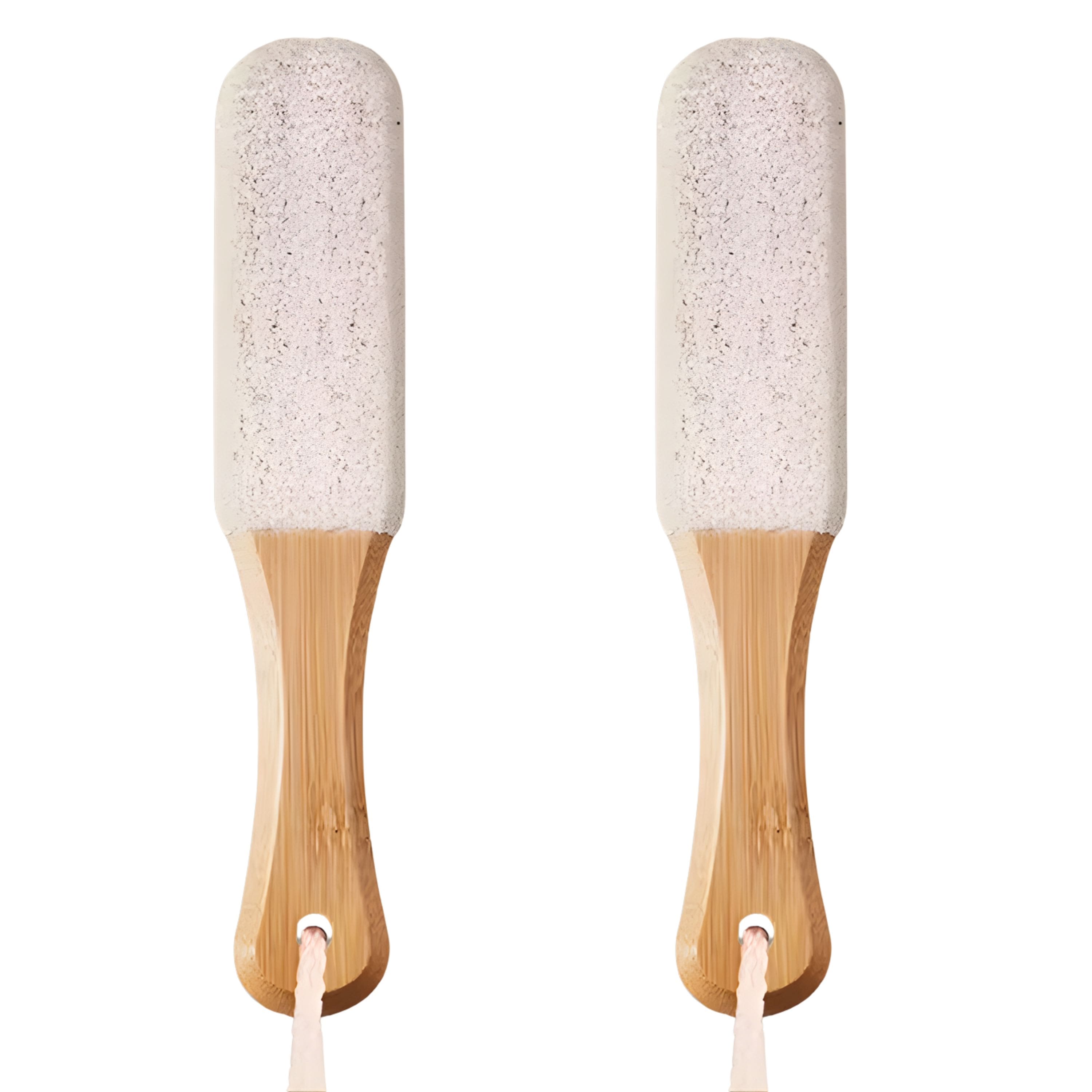 Kitcheniva - Pumice Stone Foot File - Callus Remover for Feet (2 Pack, White)