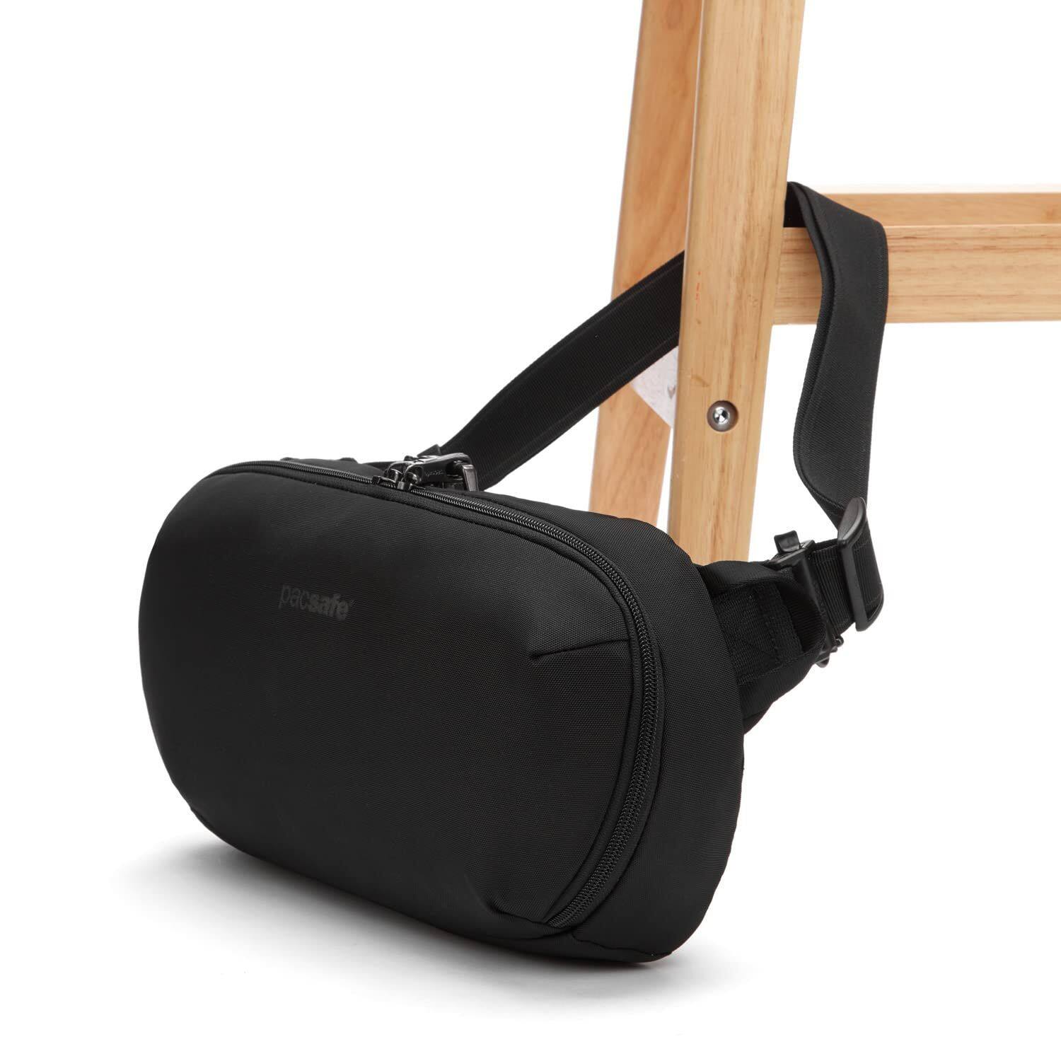 Alt View 2. Pacsafe - Pacsafe Metrosafe X Urban Sling (Black) - Black.