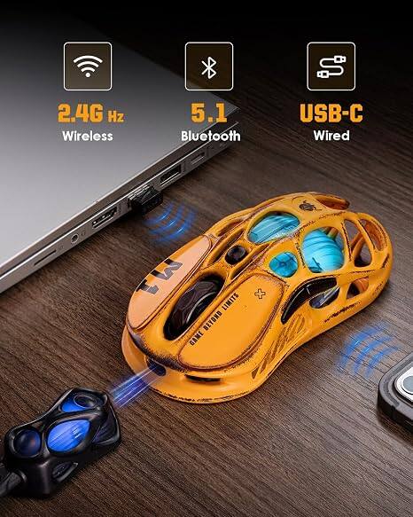 2.4G Hz Wireless 5.1 Bluetooth USB-C Wired