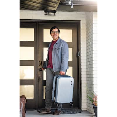 Samsonite Alliance SE Medium Spinner Suitcase Aluminum Silver Samsonite Alliance SE Medium Spinner Suitcase Aluminum Silver