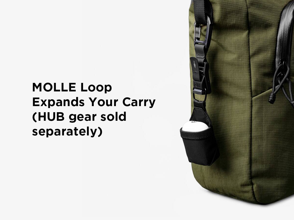 MOLLE Loop Expands Your Carry (HUB gear sold separately)