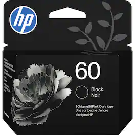 HP - 60 Standard Capacity Ink Cartridge - Black