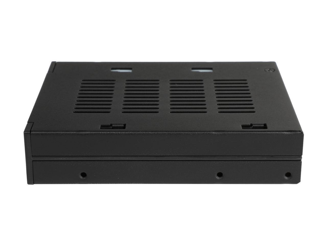 Alt View 2. Icy Dock - ICY DOCK Dual Bay 2.5-3.5 SATA/SAS SSD/HDD Hot-swap Dock - MB522SP-B.