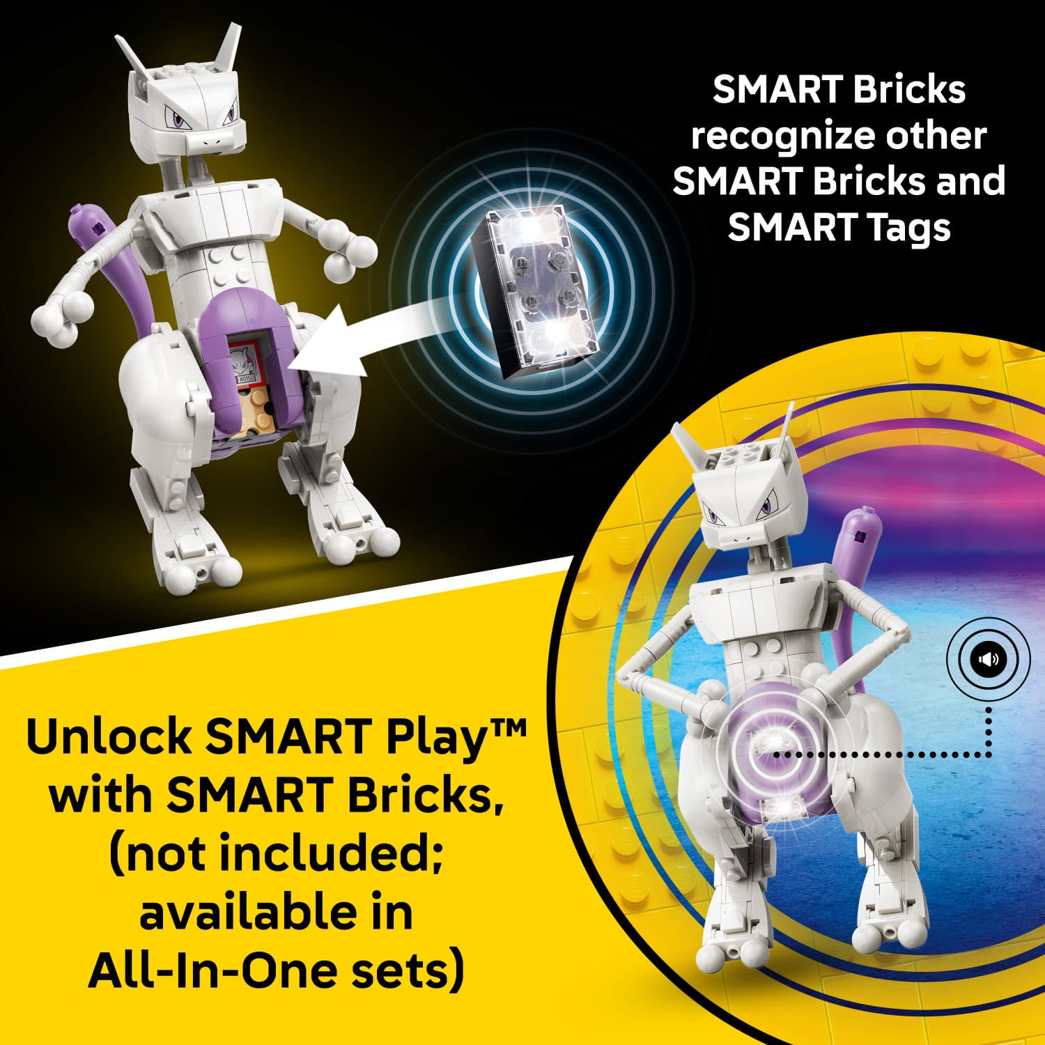 LEGO Pokémon SMART Play: Mewtwo's Lab Break 72163 - Best Buy