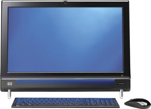 Front Standard. HP - Refurbished All-In-One Desktop w/AMD Athlon™ II Dual-Core Processor.