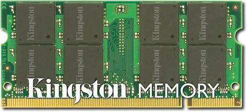 Front Standard. Kingston Technology - 2GB PC2-5300 DDR2 SoDIMM Laptop Memory.