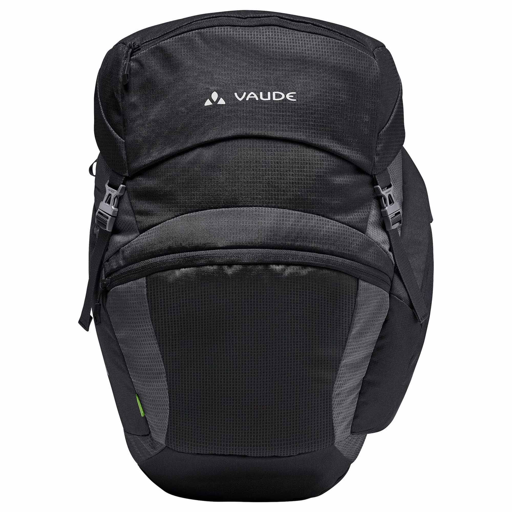 Alt View 3. VAUDE - Vaude OnTour Back Bike Bag - Black - Black.