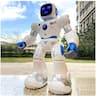 Ruko - 1088 Smart Robot for Kids toy, Large Programmable Interactive RC Robot with Voice Control, Gifts for boys and girls - Blue