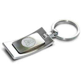 Jardine - Appalachian State Mountaineers Team Logo Curve Key Ring - Silver
