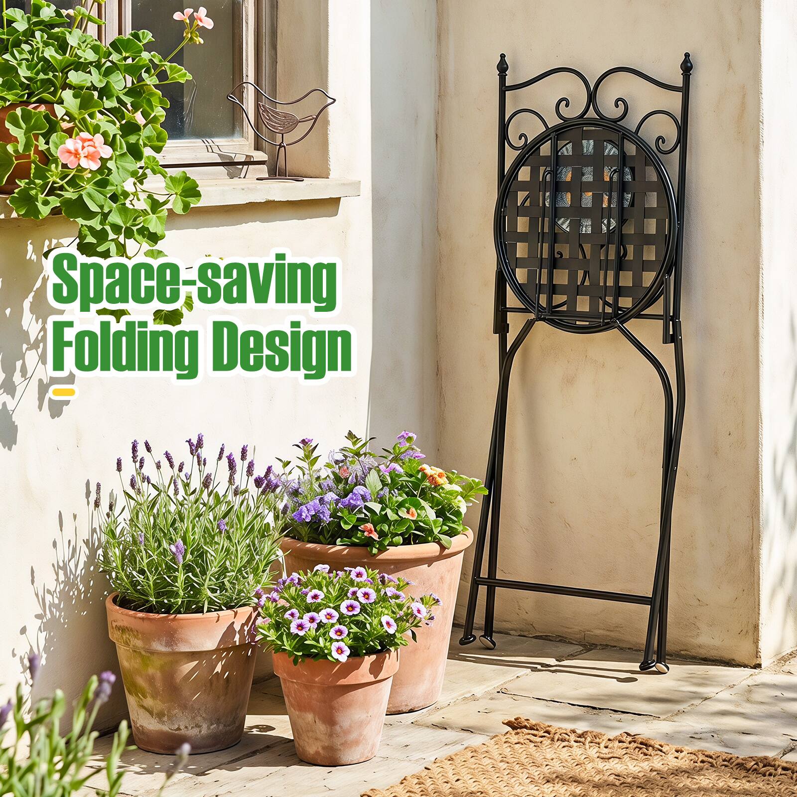 Space-saving Folding Design