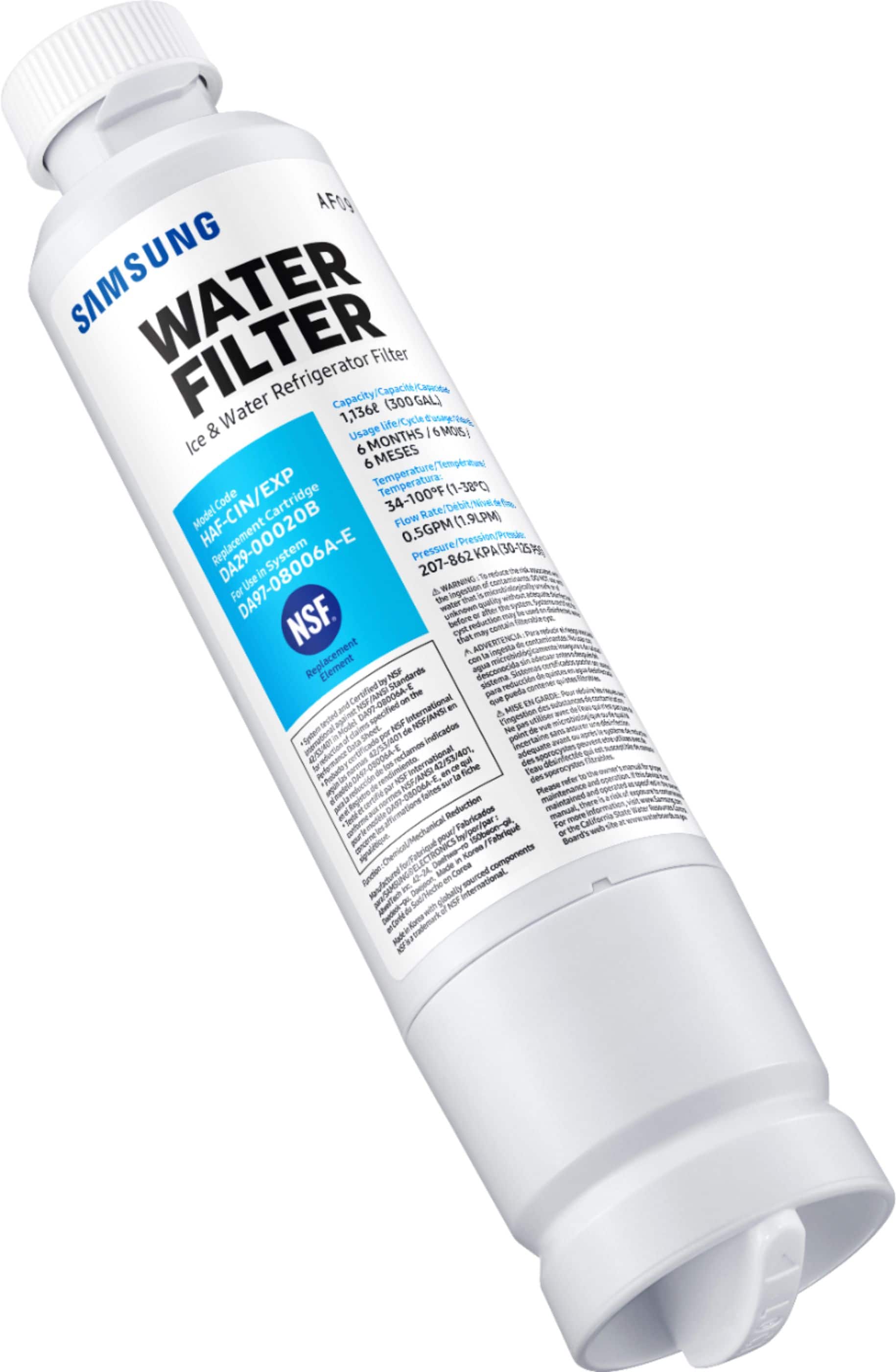 Alt View 11. Samsung - Water Filter for Select Samsung Refrigerators - White.