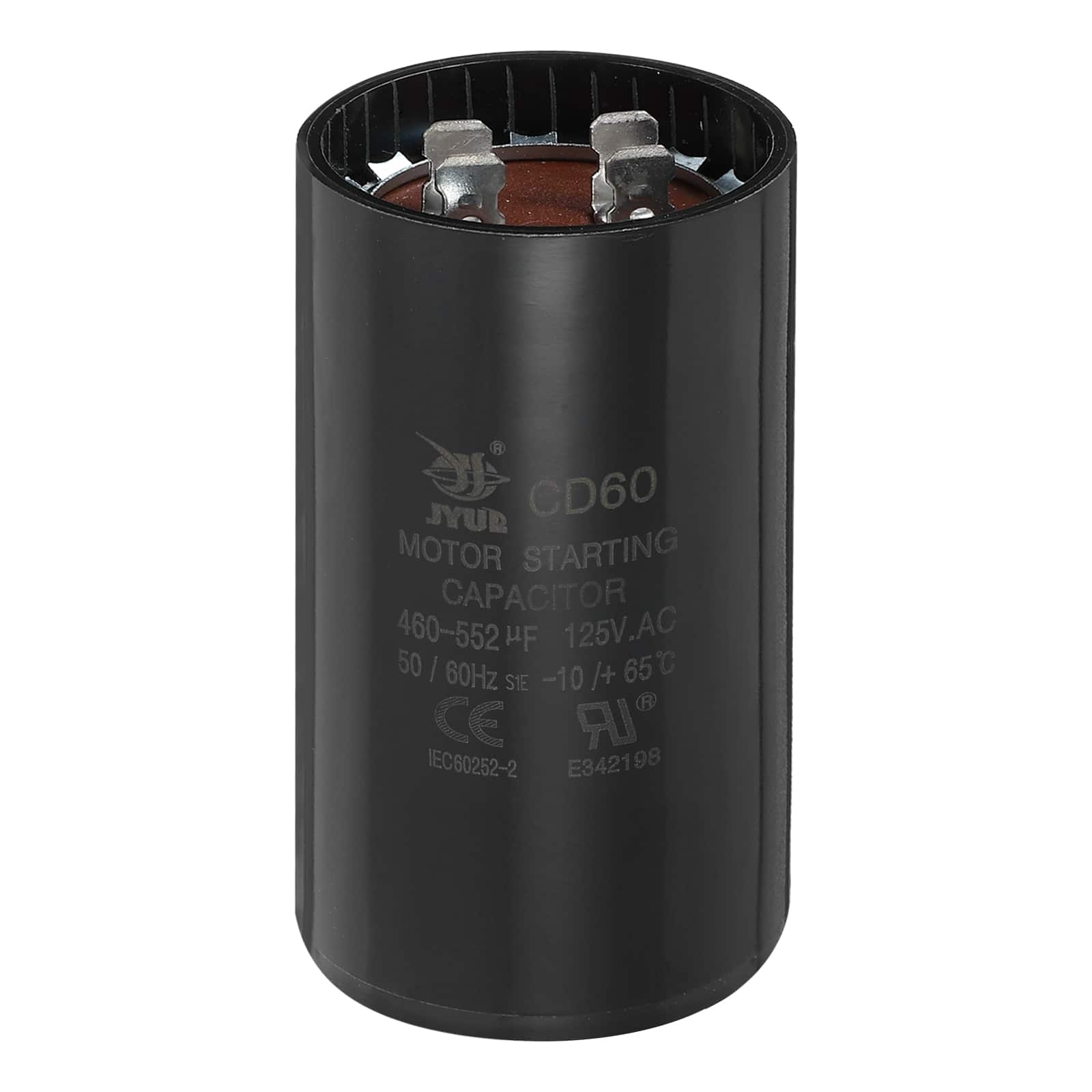 Unique Bargains - CD60 Capacitor 460-552 Mfd, 125 VAC Run Motor Start Capacitor for Electric Fan/Well Pump