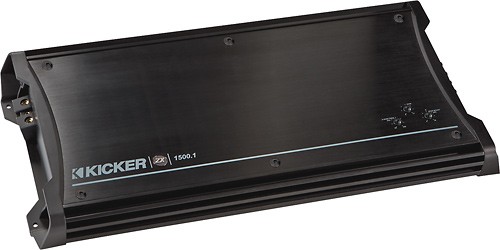 Best Buy: Kicker ZX Series 1500W Class D Mono MOSFET Amplifier 