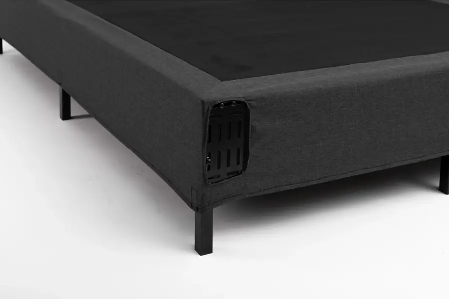 Alt View 24. Ghostbed - All-in-One Metal Foundation - Queen - Black.