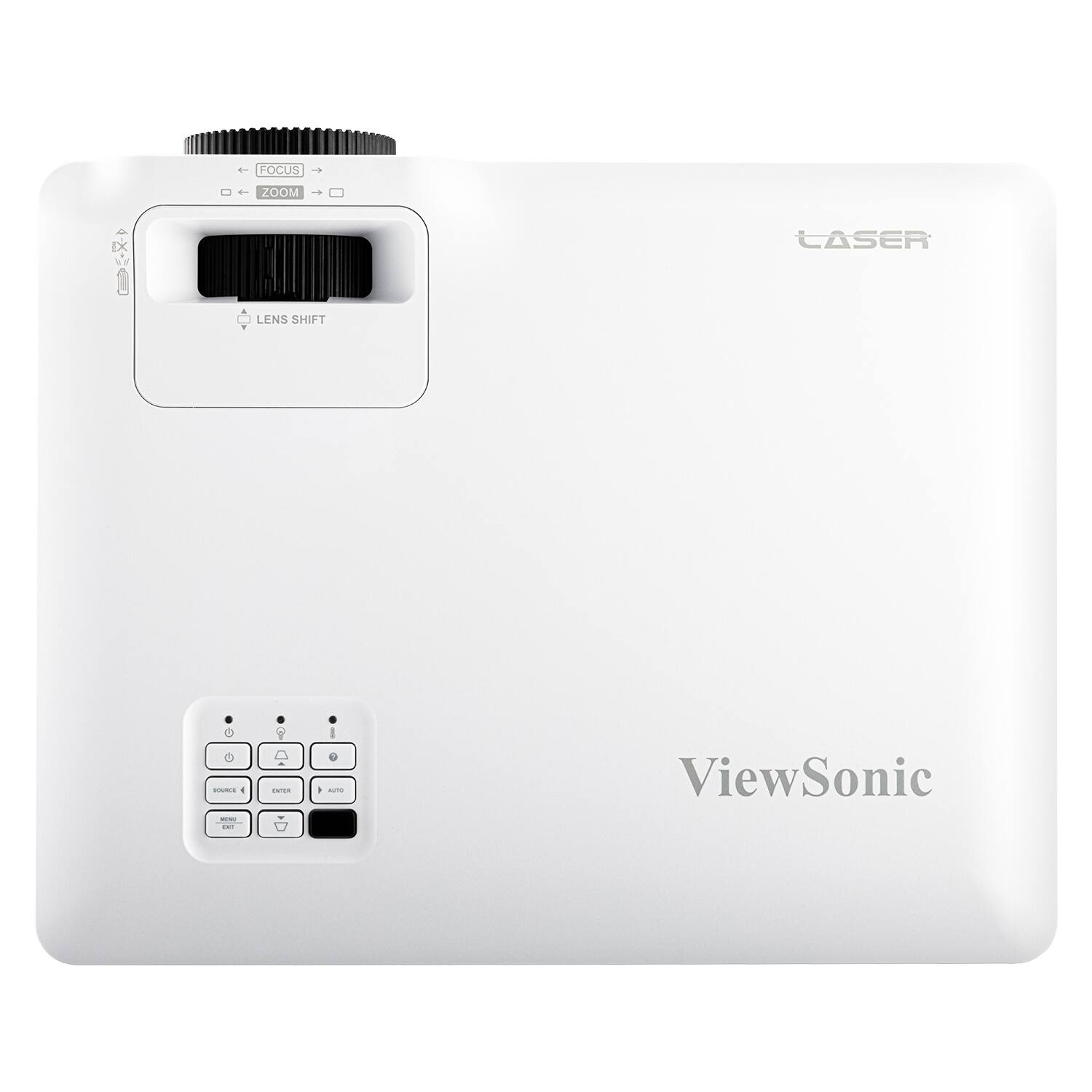 Alt View 10. ViewSonic - LS751HD 5000 ANSI Lumens 1080p Laser Installation Projector - White.