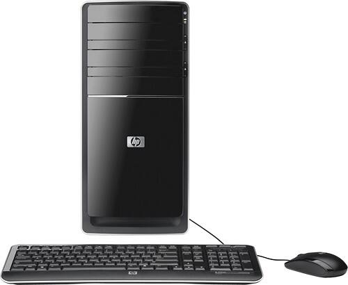 Front Standard. HP - Refurbished Pavilion Desktop w/ AMD Athlon™ II Dual-Core Processor.