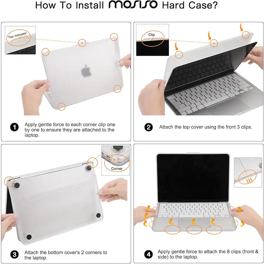 D Day Shell Shock mosiso 3in1 Kit for MacBook Neo Case 13 inch A3404 2026 A18 Pro Chip ...