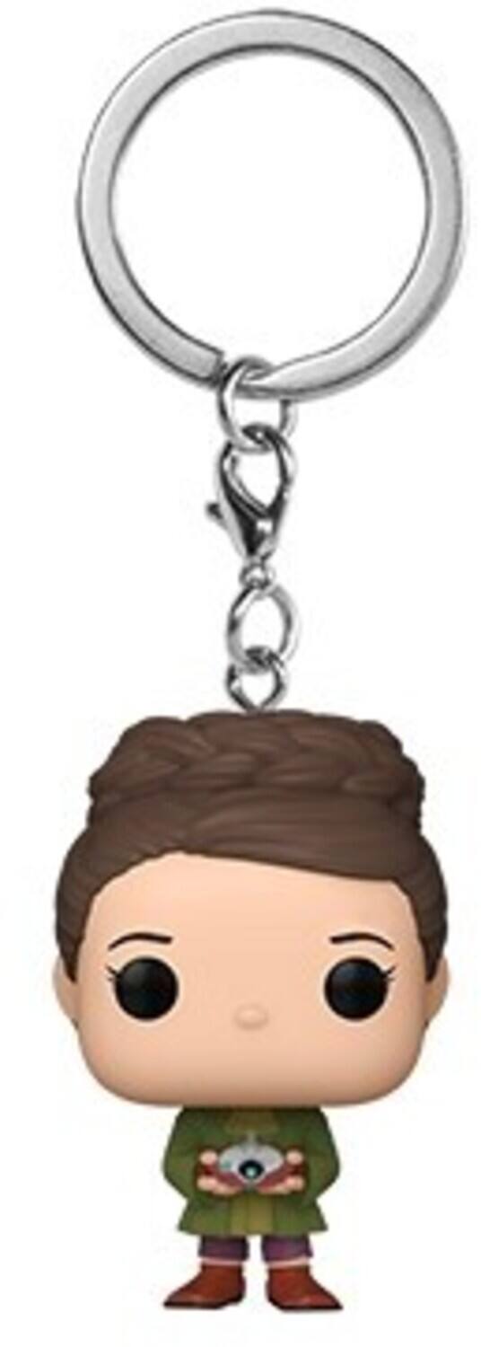 Front. Funko - FUNKO POP! KEYCHAIN: Obi-Wan Kenobi S2 - Young Leia Organa - Collectibles - Multicolor.