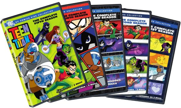  Teen Titans: The Complete Seasons 1-5 [10 Discs] [DVD]