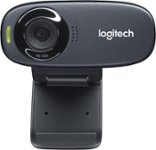 Front Zoom. Logitech - C310 Webcam - Black.