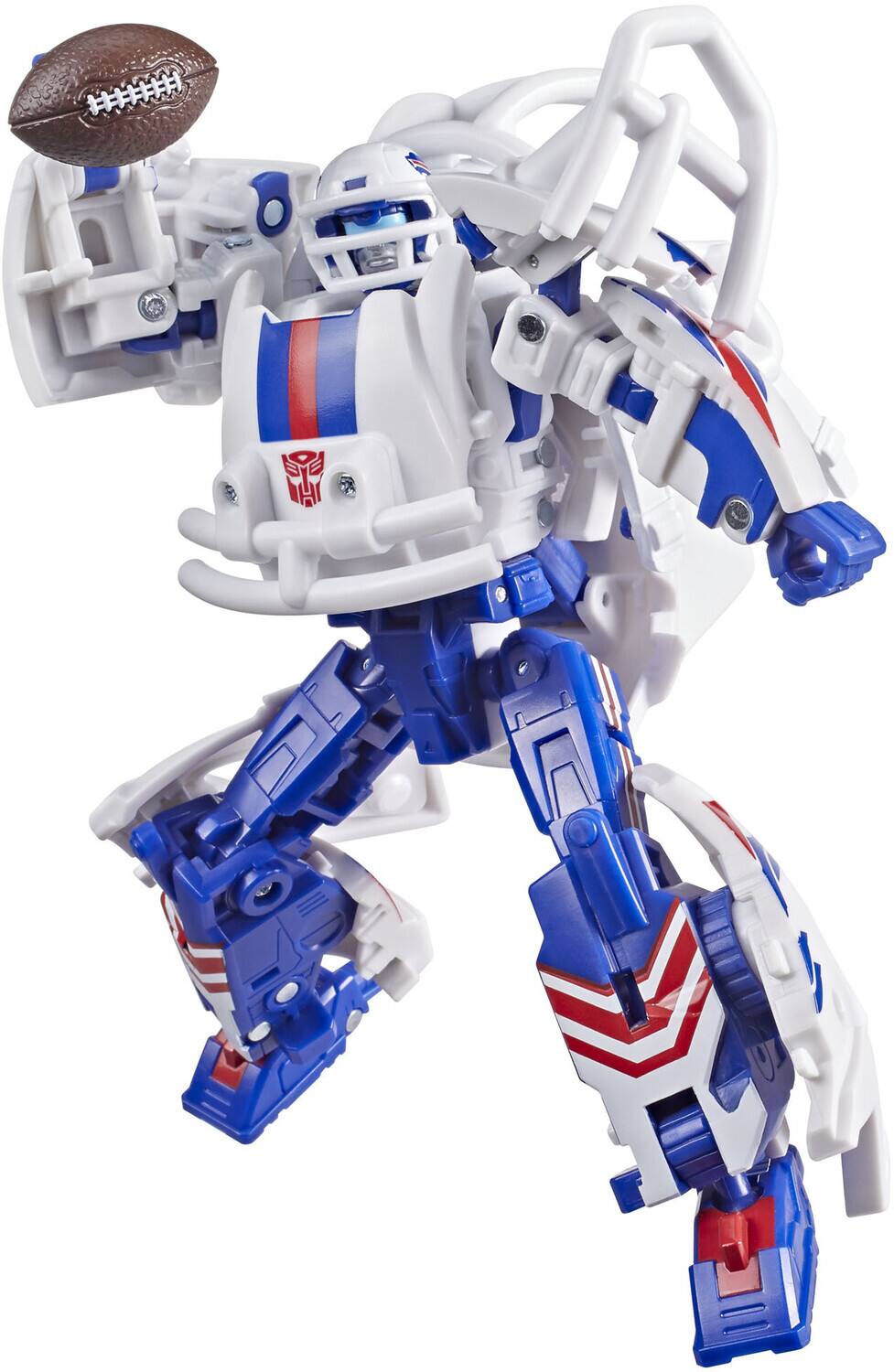 Alt View 3. Hasbro - Transformers x NFL - Buffalo Bills - Blizz-herd Helmet Action Figure   - COLLECTIBLES - Multicolor.