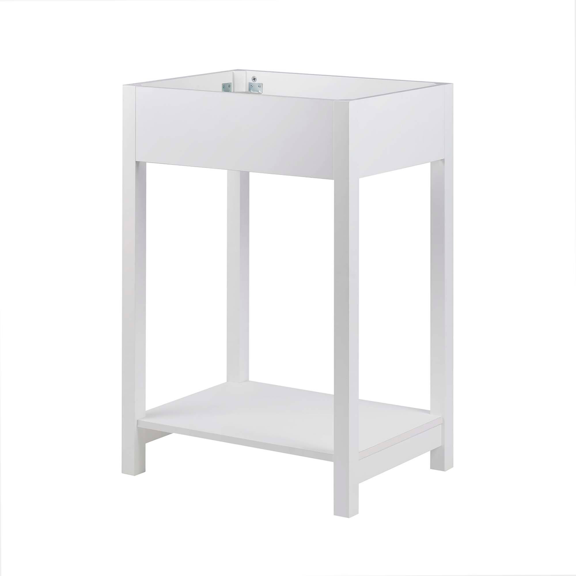 Alt View 3. Modway - Altura Bathroom Cabinet Basin Not Included by Modway - White.