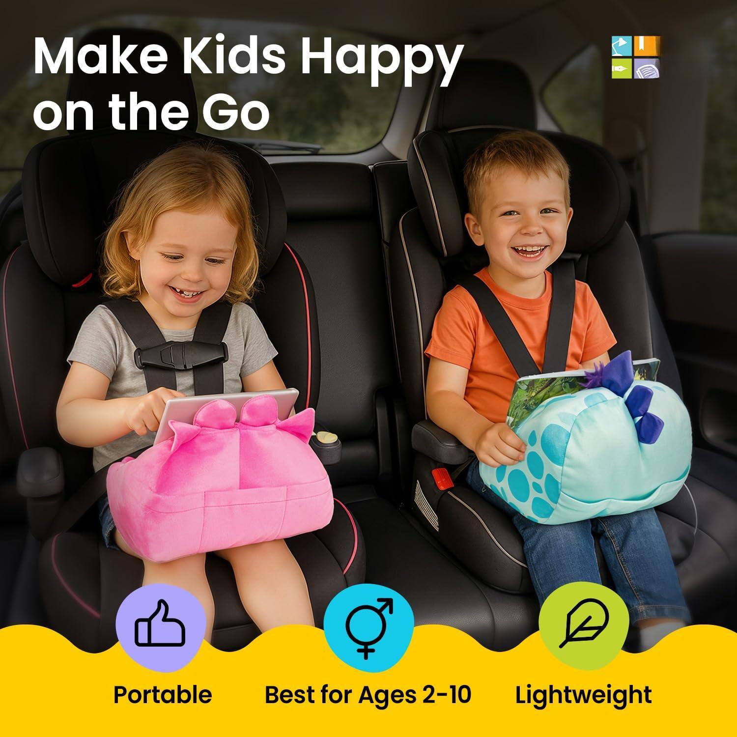 Make Kids Happy on the Go

- Portable
- Best for Ages 2-10
- Lightweight