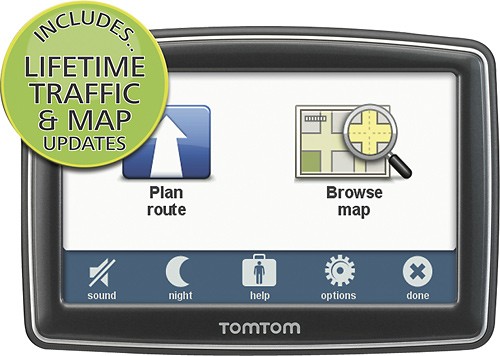 Blaze Afstå Munk Best Buy: TomTom XL 350TM 4.3" GPS with Lifetime Map Updates and Lifetime  Traffic Updates 1ET0.019.04