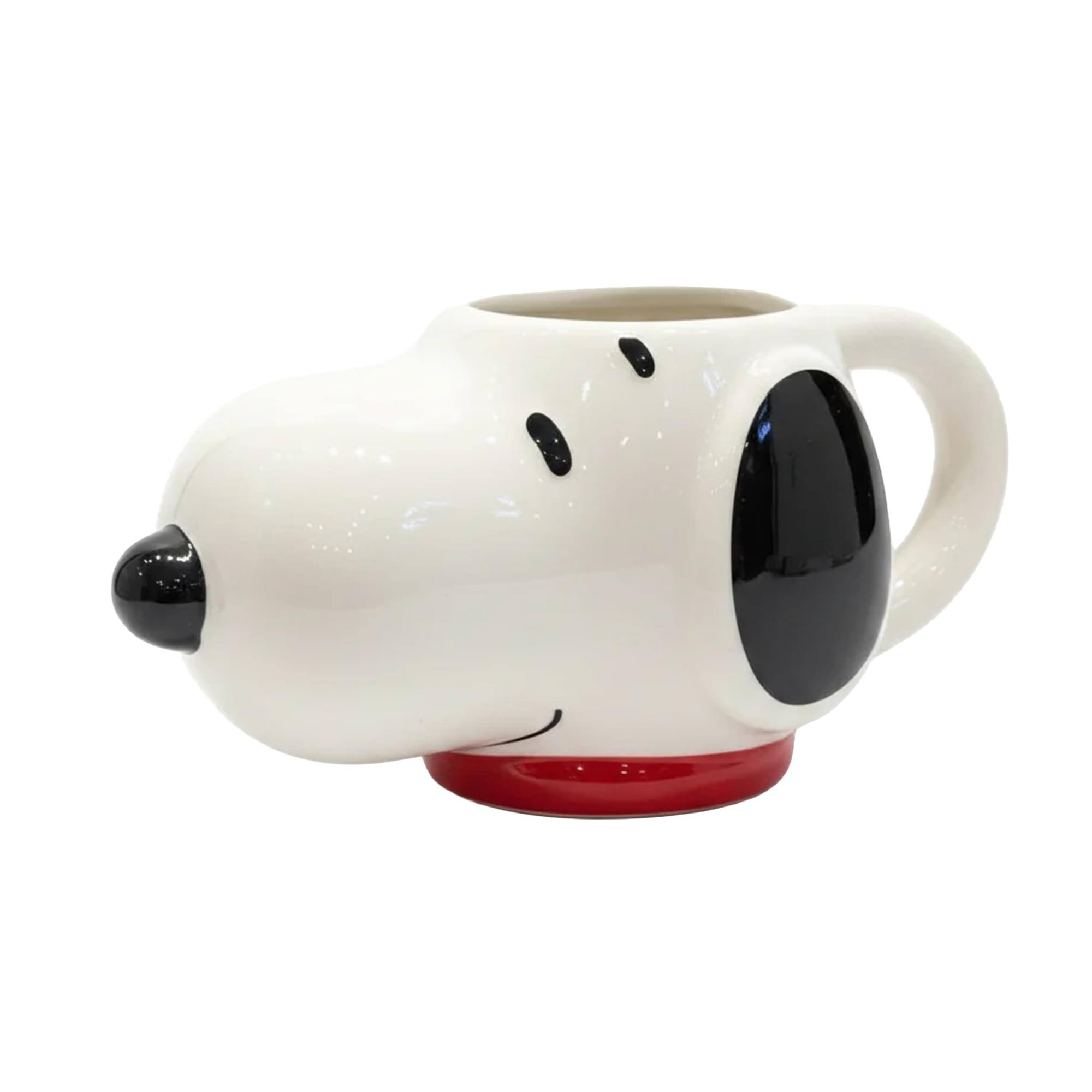 ICUP Peanuts Snoopy Head Sculpted Ceramic Mug | 16 Ounces White - Best Buy