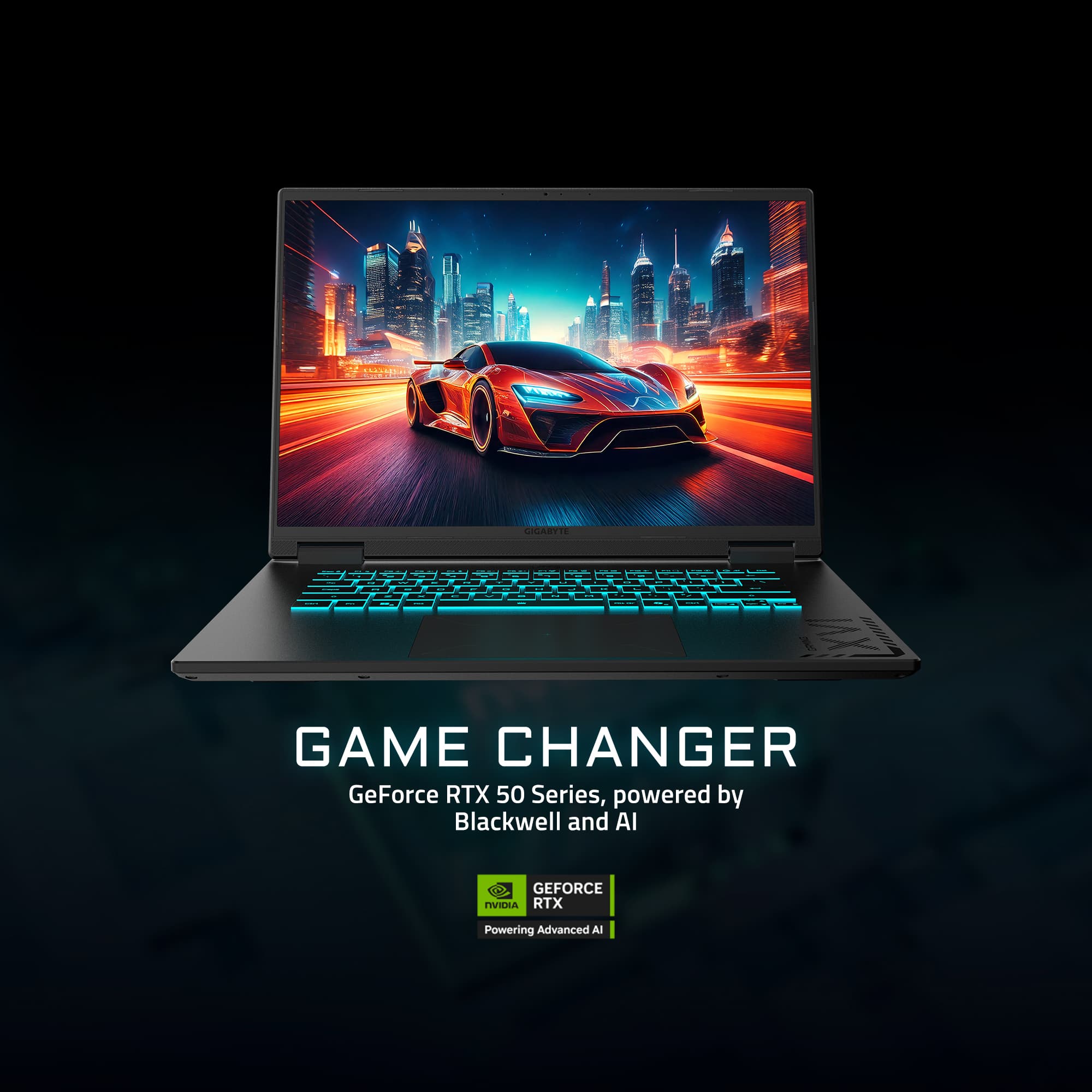 GAME CHANGER GeForce RTX 50 Series, powered by Blackwell and AI GeForce RTX Powering Advanced AI