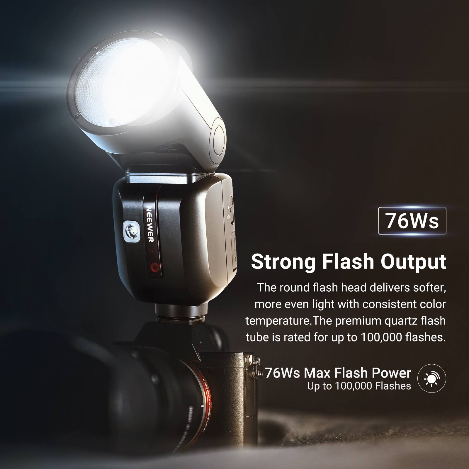 Neewer Z2PRO S TTL Flash for Sony 2.4G Wireless HSS Speedlite