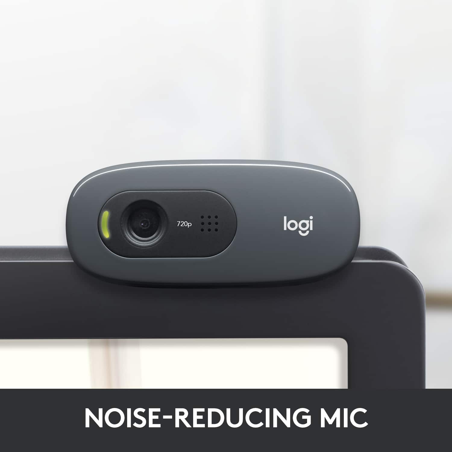NOISE-REDUCING MIC 720p logi
