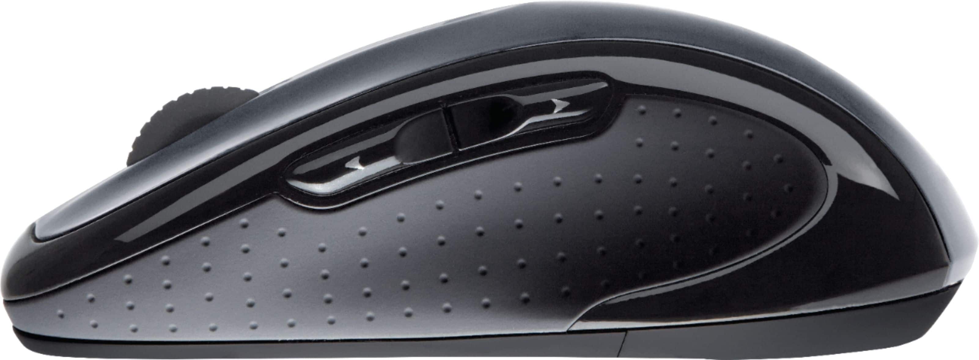 Alt View 13. Logitech - M510 Wireless Optical Ambidextrous Mouse - Silver/Black.
