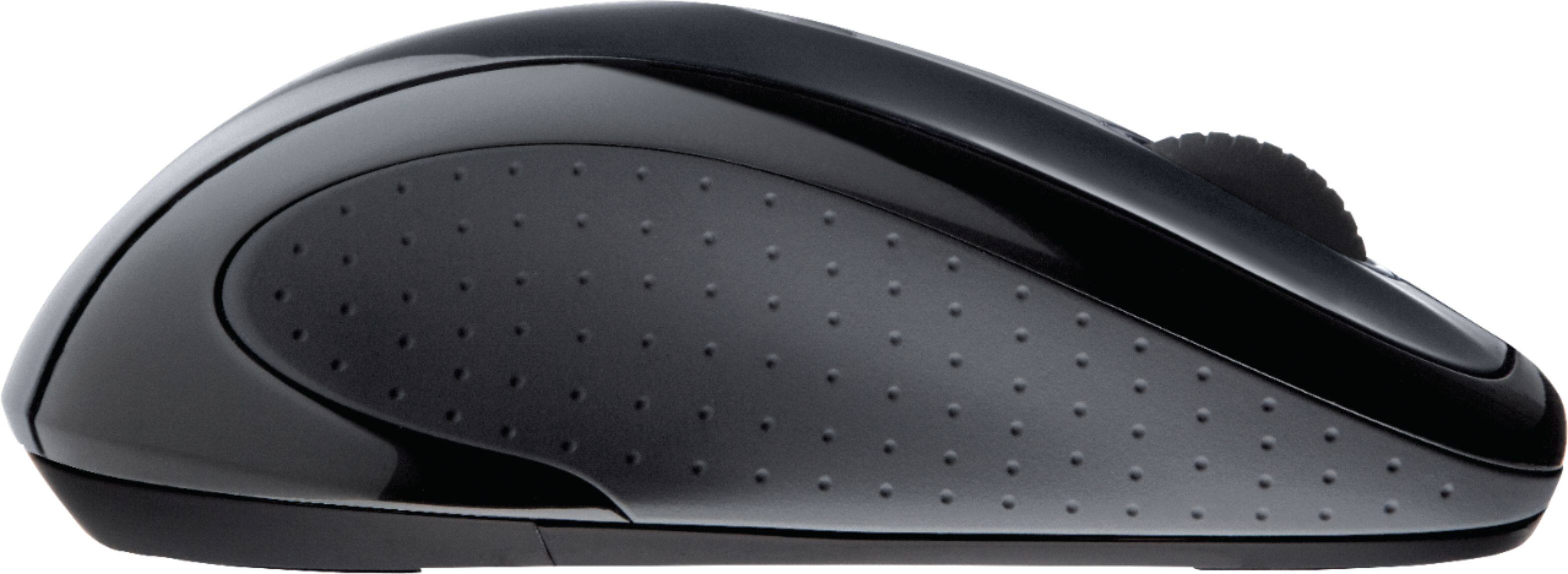 Alt View 14. Logitech - M510 Wireless Optical Ambidextrous Mouse - Silver/Black.