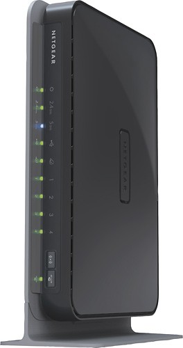 Pakistan Påhængsmotor sigte Best Buy: NETGEAR Wireless-N Dual-Band Router for Video and Gaming  WNDR37AV-100NAS