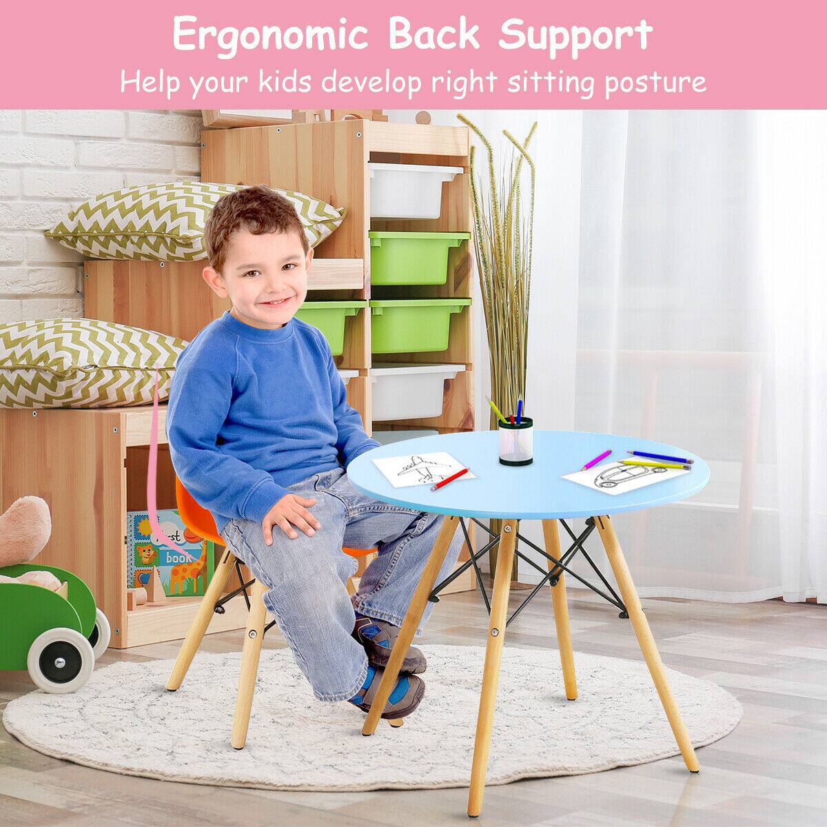Ergonomic Back Support  
Help your kids develop right sitting posture