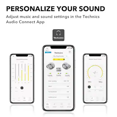 Technics Reference Class Hi Fi True Wireless Earbuds with Dolby Atmos and Noise Cancelling EAH AZ100 Black EAH-AZ100-K - Best Buy Technics Reference Class Hi Fi True Wireless Earbuds with Dolby Atmos and Noise Cancelling EAH AZ100 Black EAH-AZ100-K - Best Buy