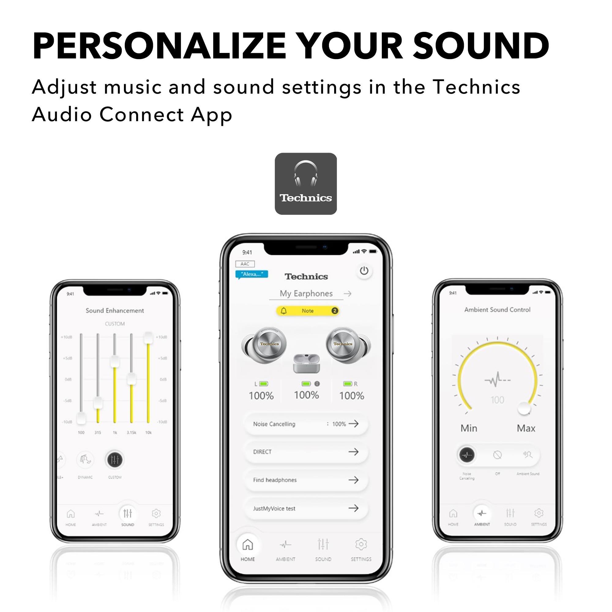 Personalize Your Sound: Adjust music and sound settings in the Technics Audio Connect App. Technics 941 AAL AL. My Earphones. Sound Enhancement. Note 2. Ambient Sound Control. Custom. 100% 100% 100% 100% 100% 100% 100% 100% 100% 100% 100% 100% 100% 100% 100% 100% 100% 100% 100% 100% 100% 100% 100% 100% 100% 100% 100% 100% 100% 100% 100% 100% 100% 100% 100% 100% 100% 100% 100% 100% 100% 100% 100% 100% 100% 100% 100% 100% 100% 100% 100% 100% 100% 100% 100% 100% 100% 100% 100% 100% 100% 100% 100% 100% 100% 100% 100% 100% 100% 100% 100% 100% 100% 100% 100% 100% 100% 100% 100% 100% 100% 100% 100% 100% 100% 100% 100% 100% 100% 100% 100% 100% 1