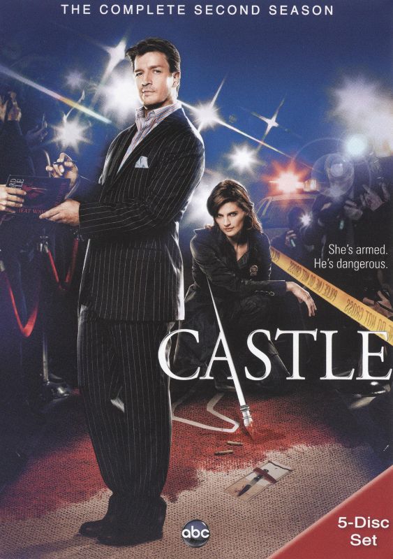 Castle: The Complete Second Season [5 Discs] [DVD]